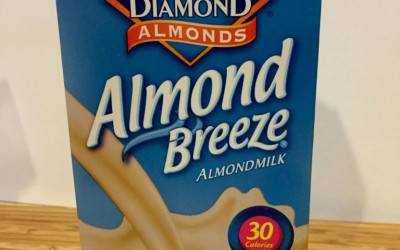 Almond milk (shelf-stable/aseptic packaging)