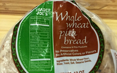 Bread – Pitas – Whole Grain