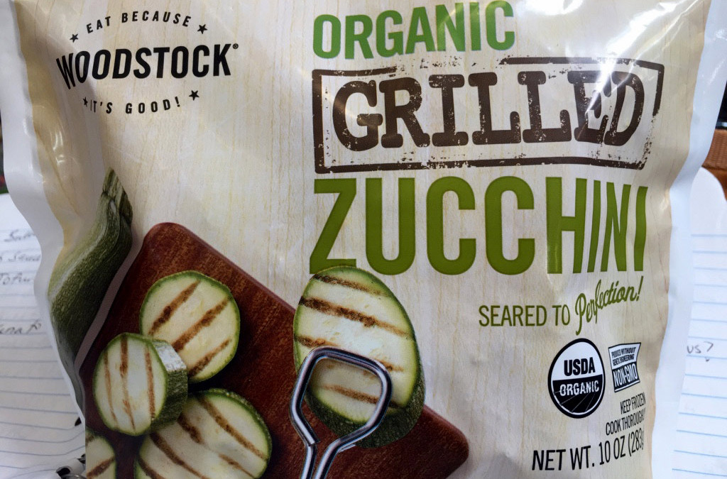 Zucchini – grilled – frozen