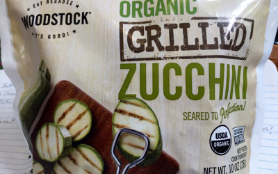 Zucchini – grilled – frozen