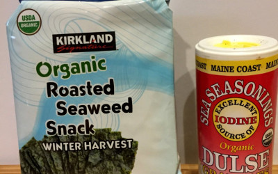 Sea vegetables – Seaweed – nori snacks and dulse