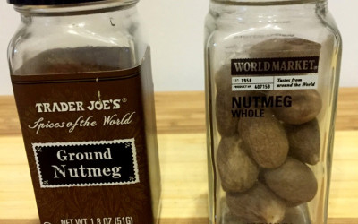 Nutmeg – whole or ground spice