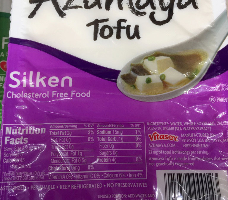 Tofu – silken