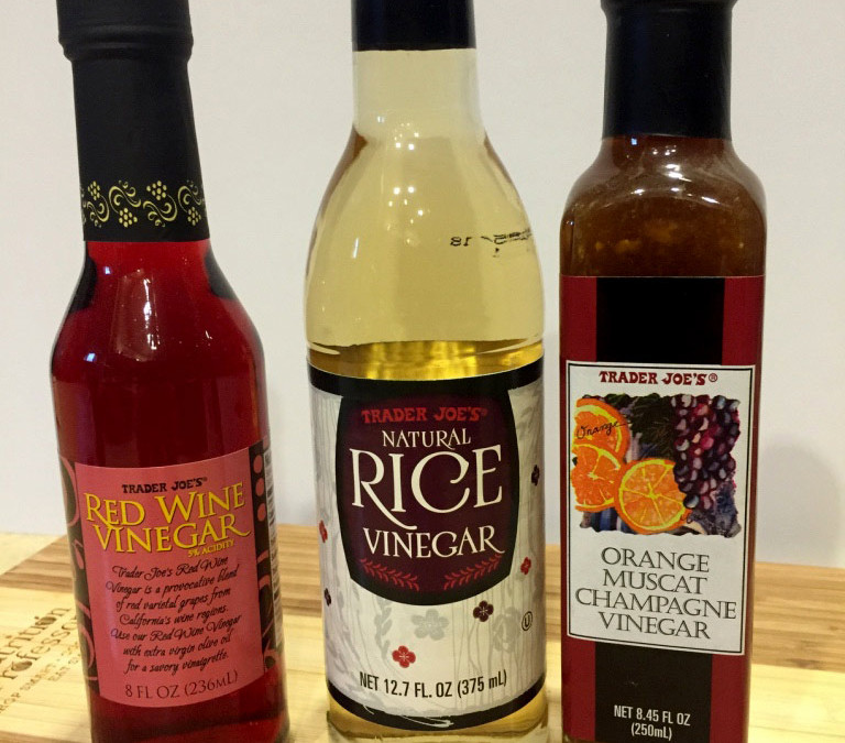Vinegar – Red Wine, Rice Wine, Orange Muscat Champange