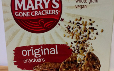 Crackers – whole grain, oil-free, gluten-free