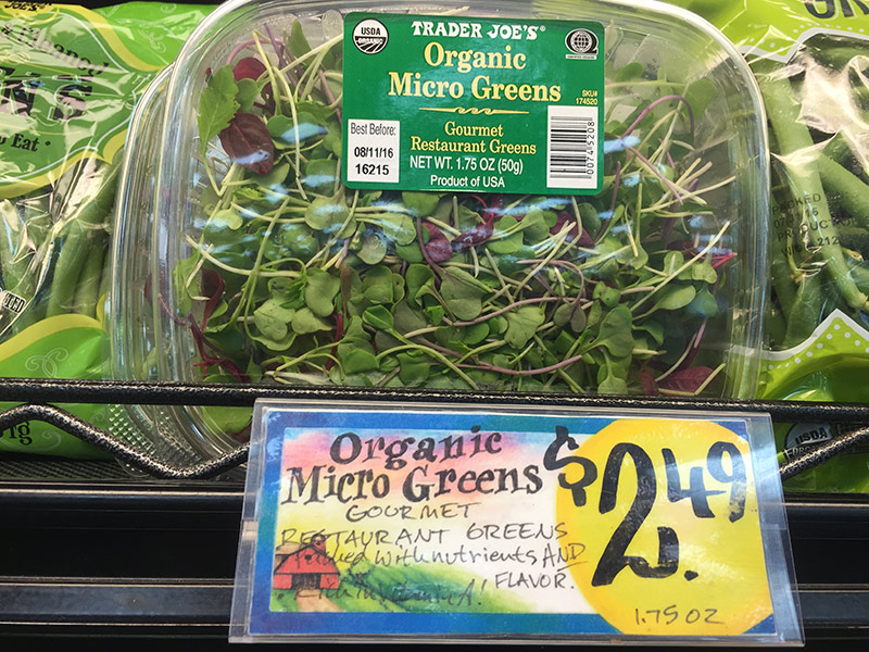 Micro Greens (organic) – TJ