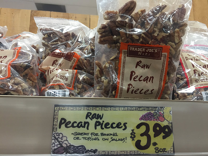 Pecans – raw or roasted – TJ