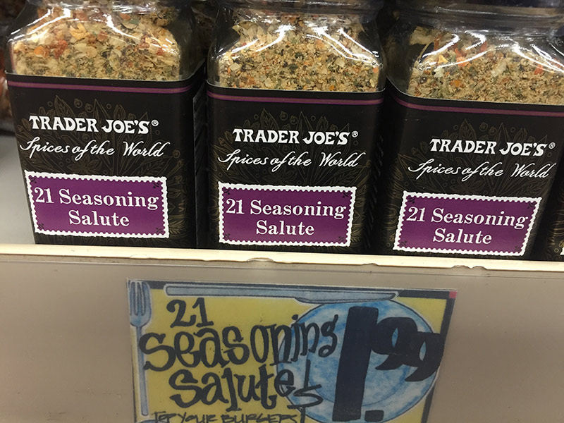 21 Seasoning Salute – no salt – TJ